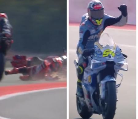Persaingan makin sengit, Fermin menang dan Alex jauhi Bagnaia di Klasemen MotoGP (foto/SC IG)